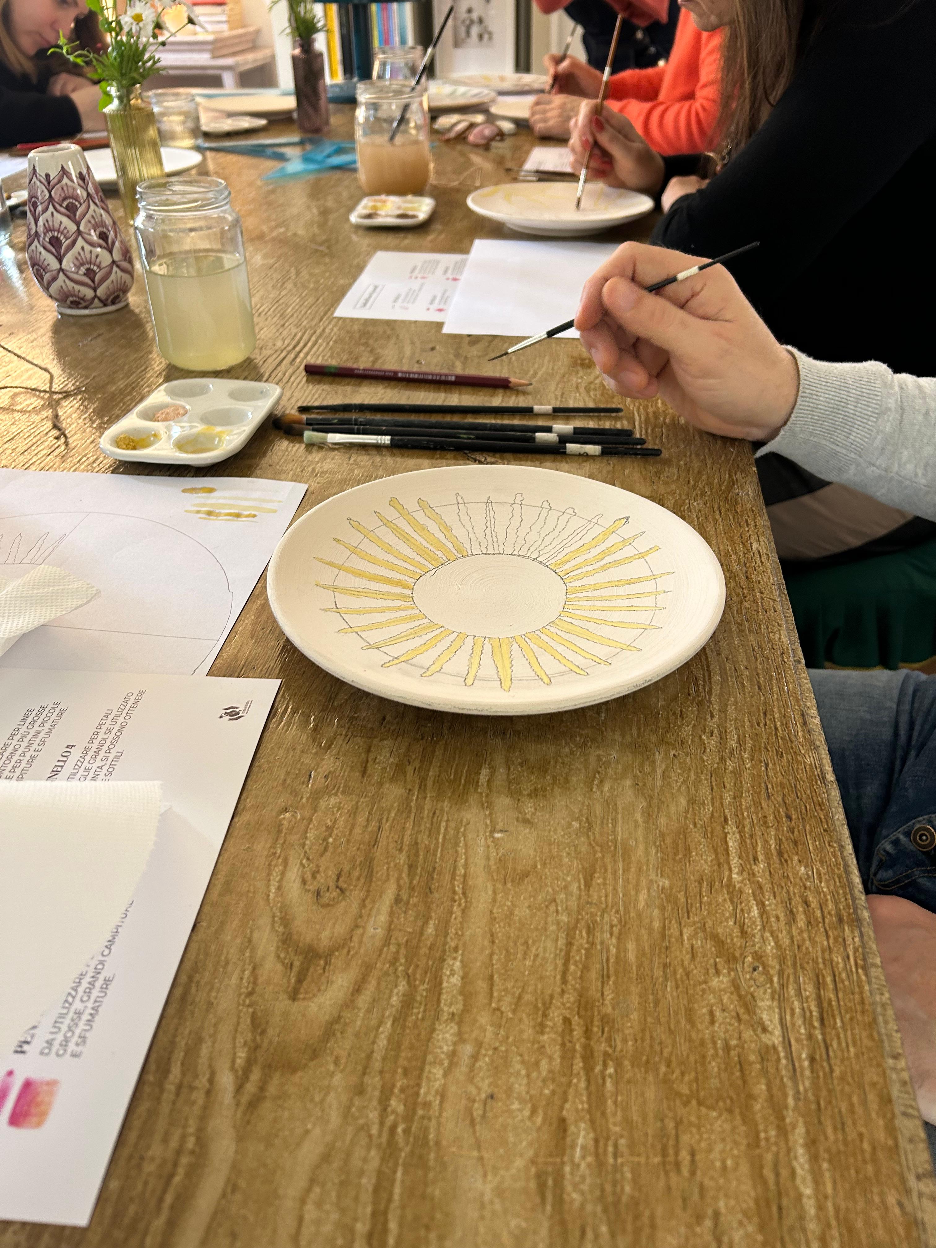 WORKSHOP DI DECORAZIONE SU CERAMICA 11 LUGLIO 2026